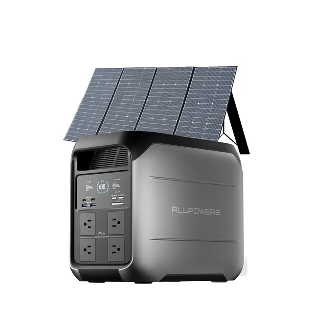 ALLPOWERS P1800 générateur solaire 1024Wh 1800W + panneau 400W