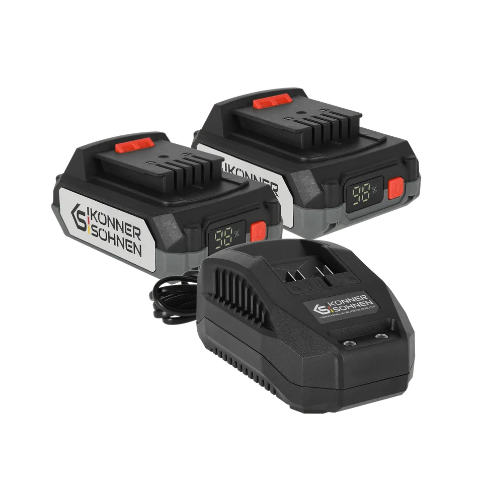 Könner & Söhnen K&S BASIC KS 20V2-1-DUAL kit 2 batteries 20V