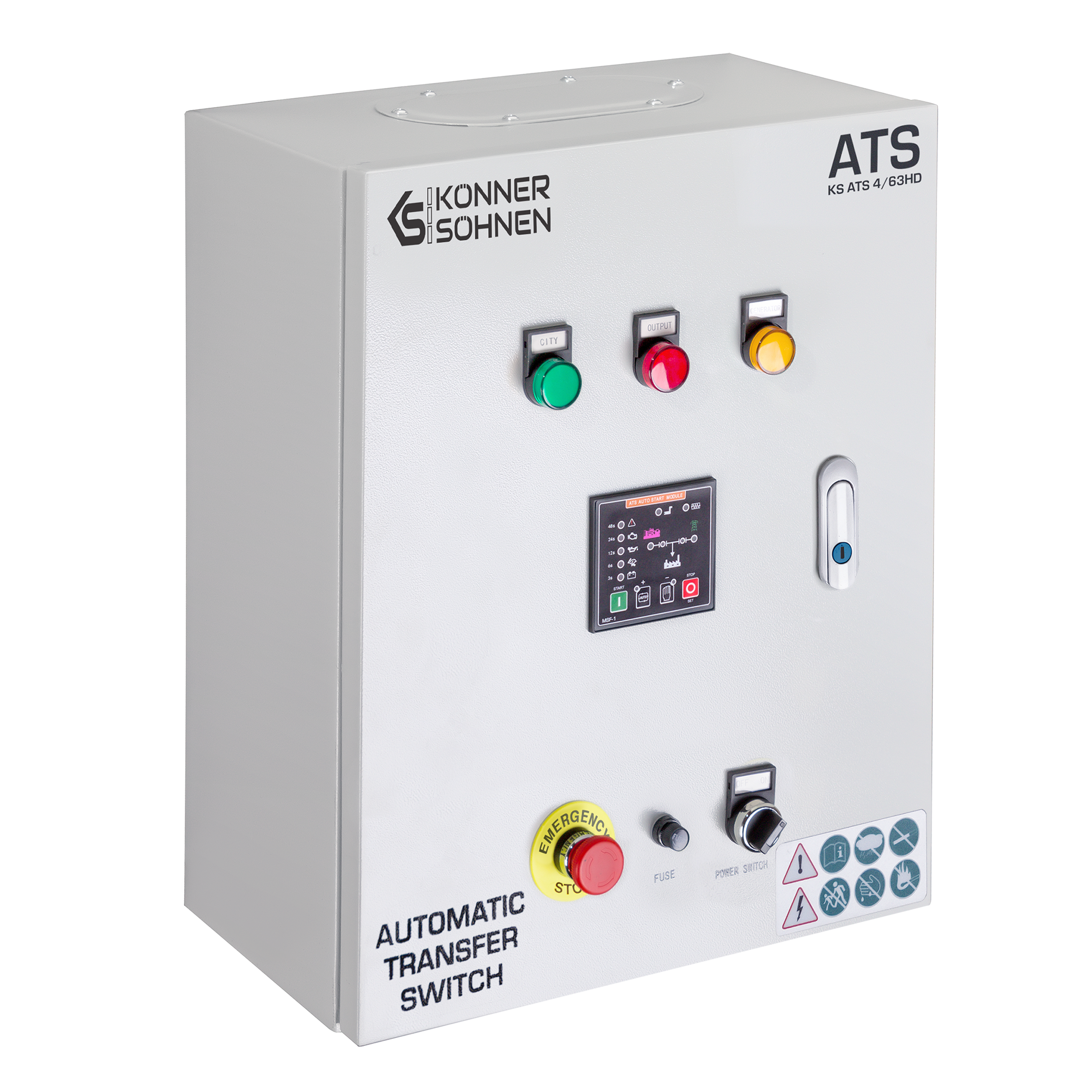 Könner & Söhnen HEAVY DUTY KS ATS 4/63HD inverseur 63A 230/400V
