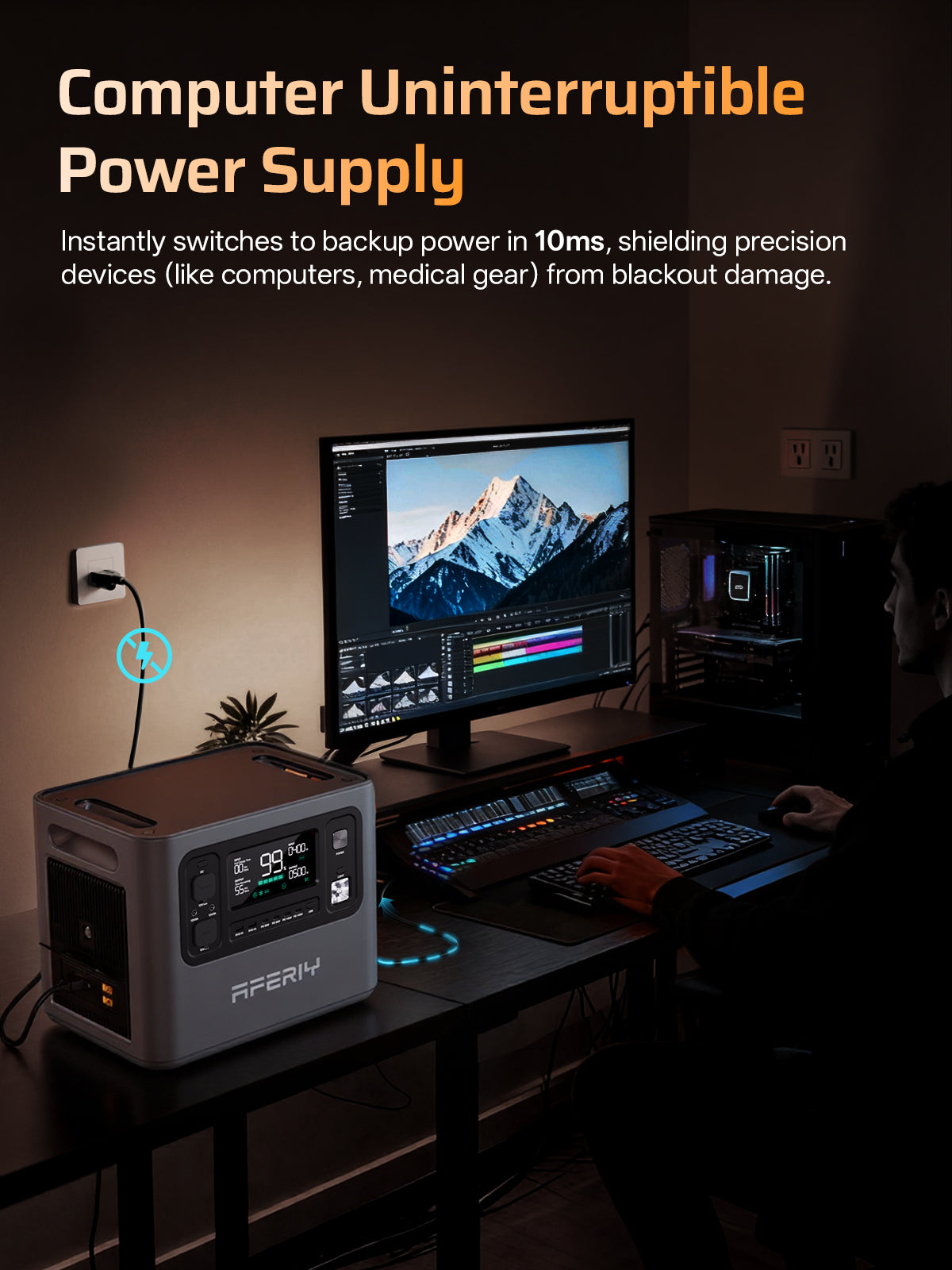 AFERIY Haven2800 P280 Station énergie 2800W 2048Wh