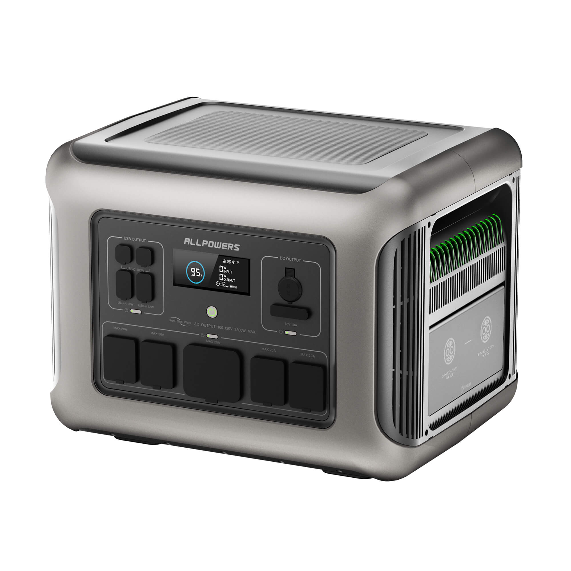ALLPOWERS R2500 Plus station d'énergie portable 2016Wh 2500W