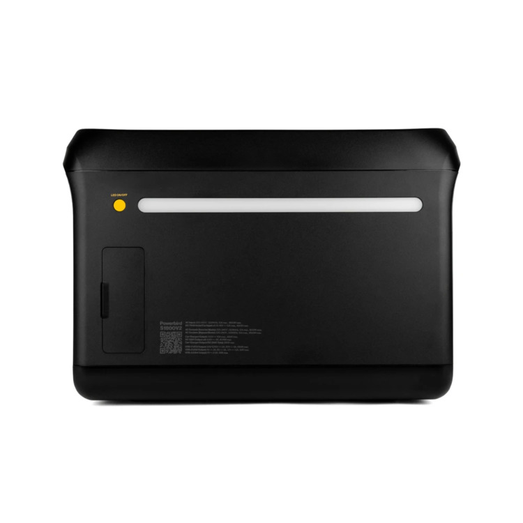 POWERTEC Groupe 1800W station d'énergie portable 1229Wh portable