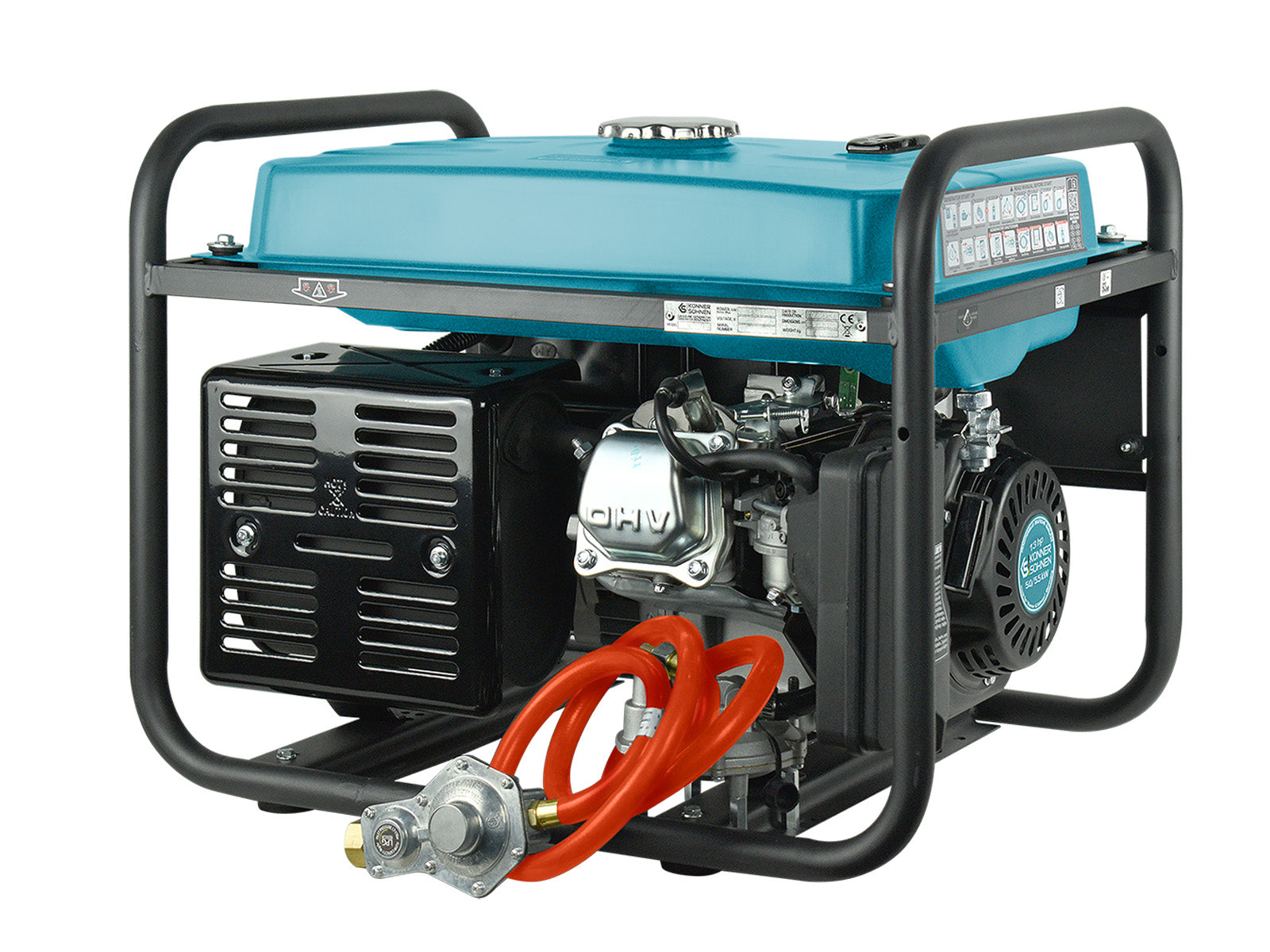Könner & Söhnen DUAL FUEL KS 7000E G groupe électrogène essence-gaz 6 kW