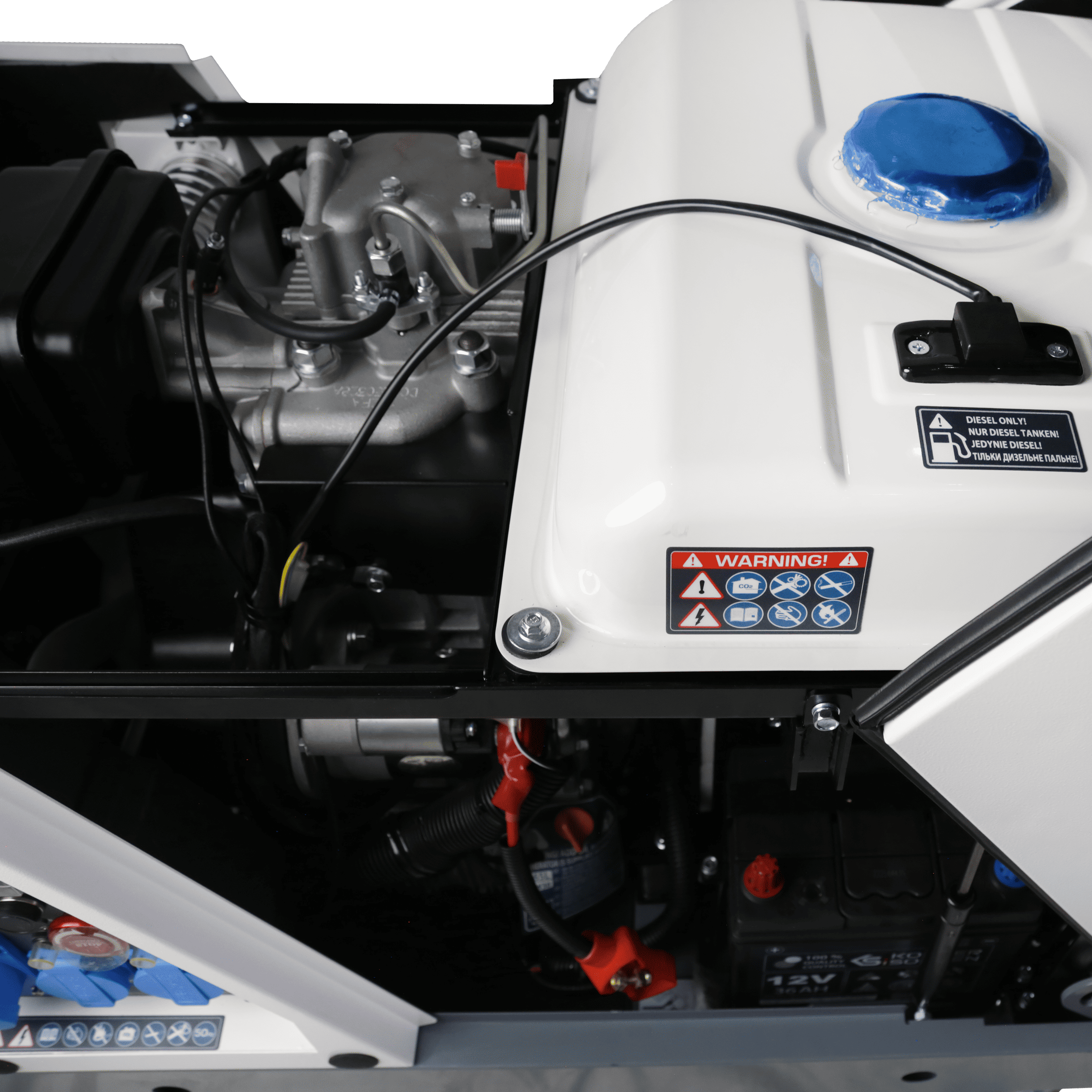 Könner & Söhnen HEAVY DUTY KS 6500iDE S ATSR groupe diesel 6,5kW