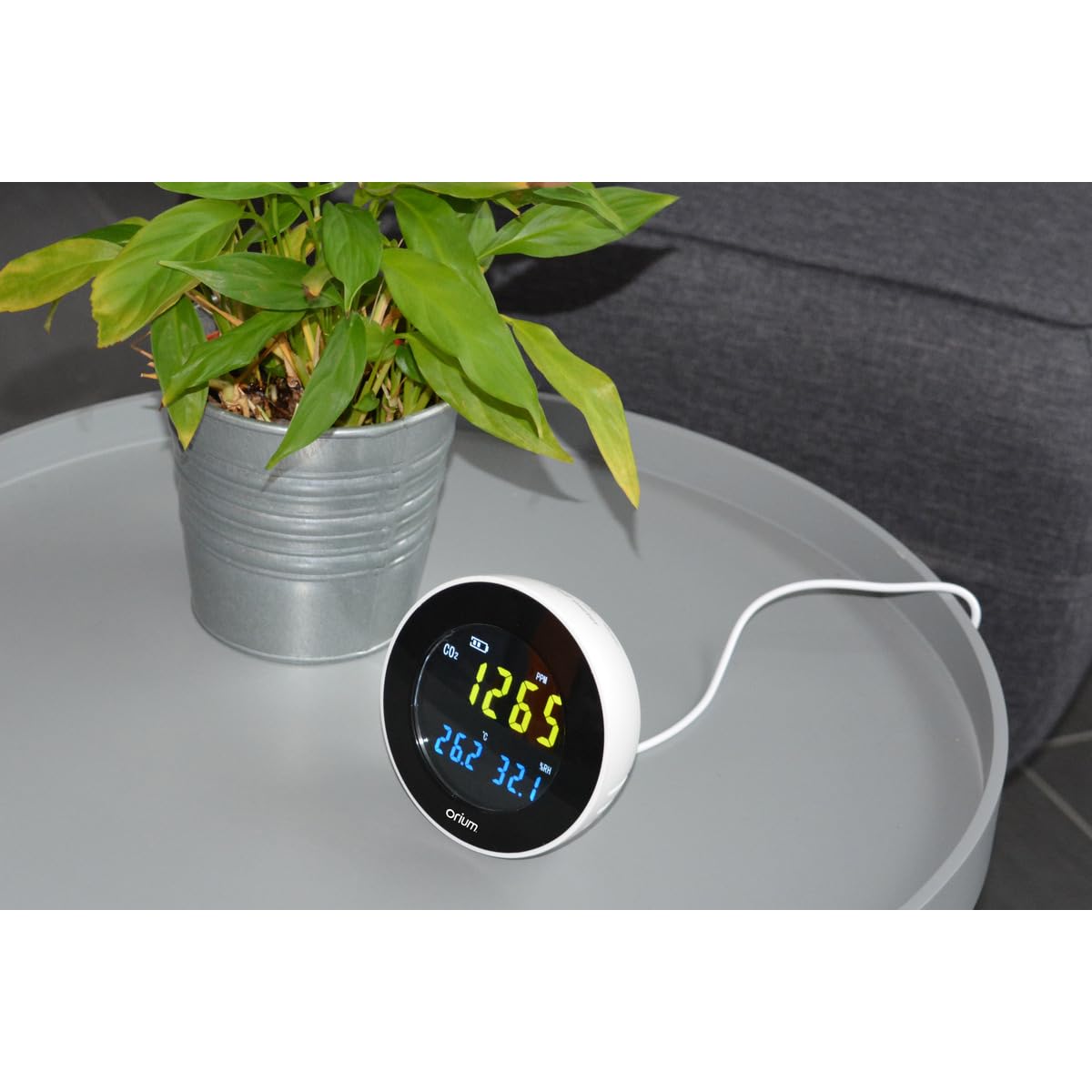 Orium Quaelis 10 capteur CO2 qualité air maison