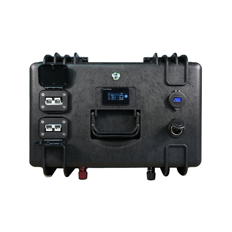 Ultimatron Valise Lithium 25,6V 100Ah batterie LiFePO4 2560Wh IP65