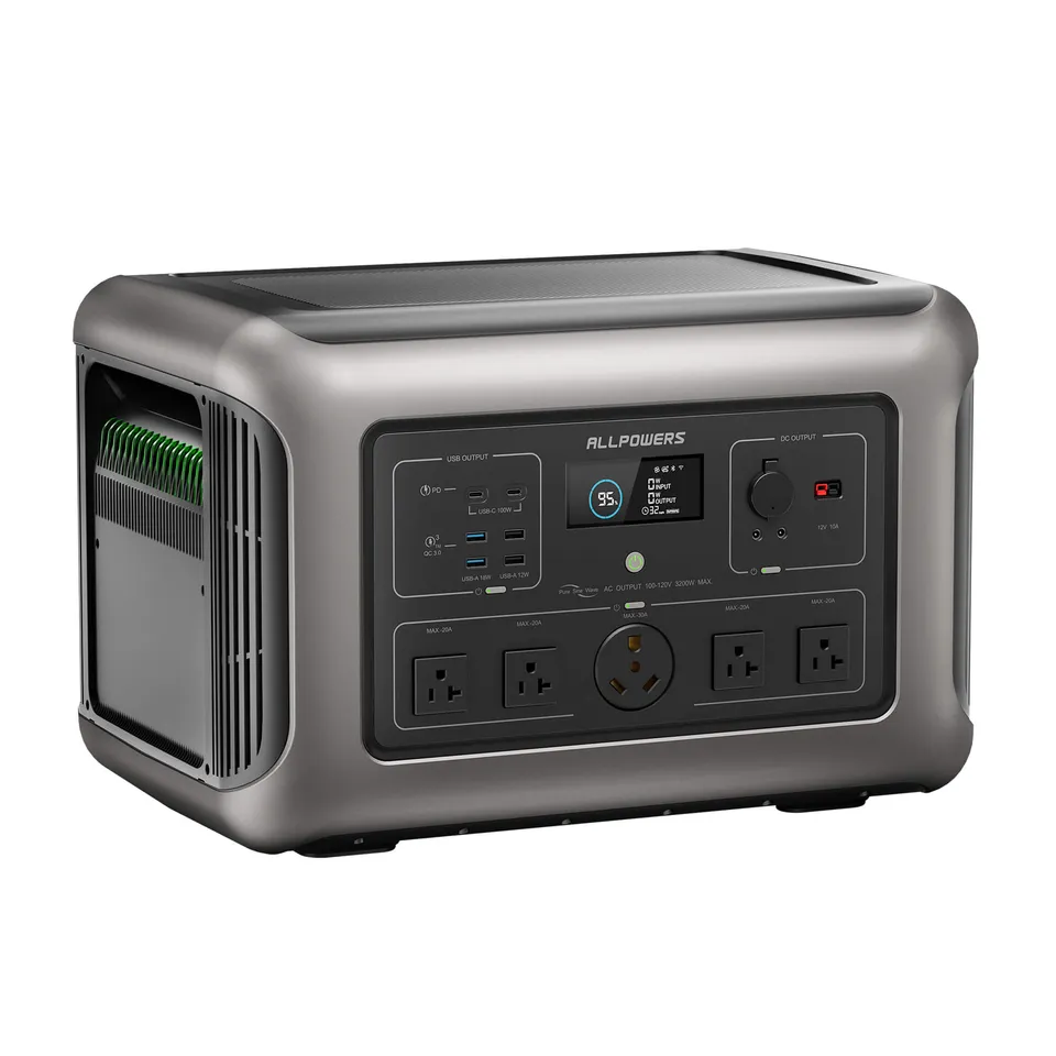 ALLPOWERS R3500 station énergie 3200W 3168Wh UPS