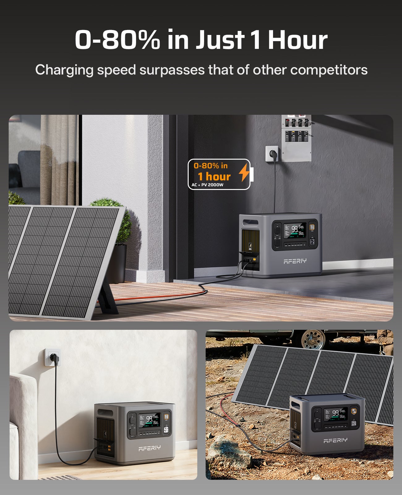 AFERIY Haven3000 P300 station 3000W 2048Wh