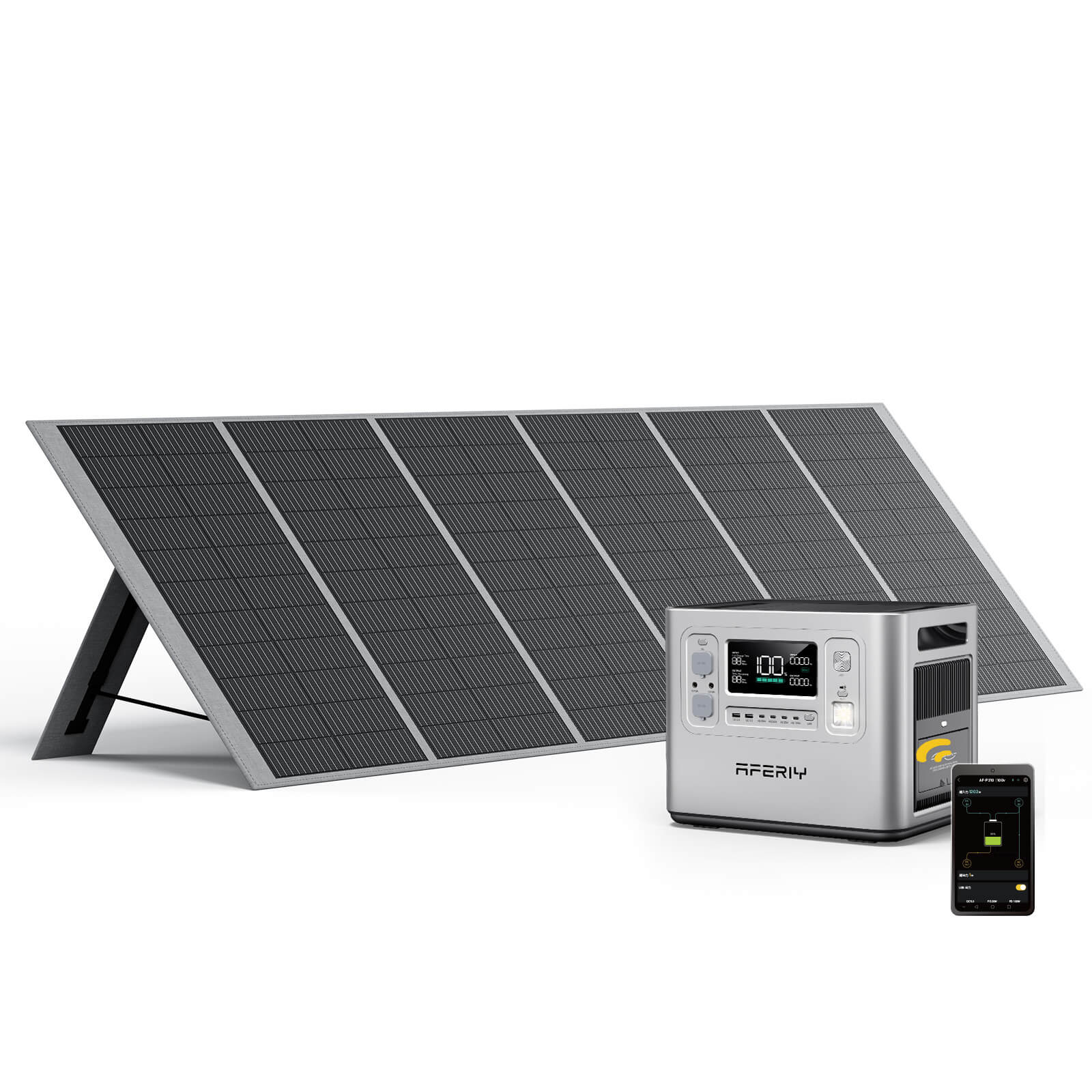 AFERIY P210 station d'énergie portable 2400W 2048Wh + 400W