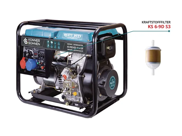 Könner & Söhnen HEAVY DUTY KS 6-9D S3 filtre à carburant diesel