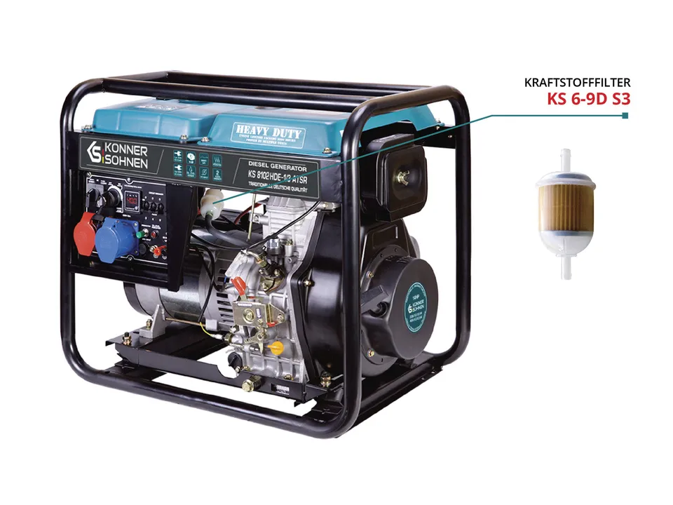 Könner & Söhnen HEAVY DUTY KS 6-9D S3 filtre à carburant diesel
