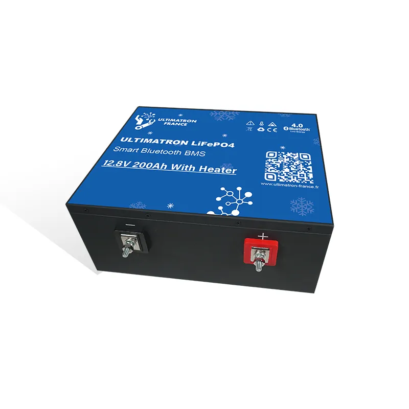 Ultimatron ULM 12,8V 200Ah Batterie Lithium Chauffante Bluetooth
