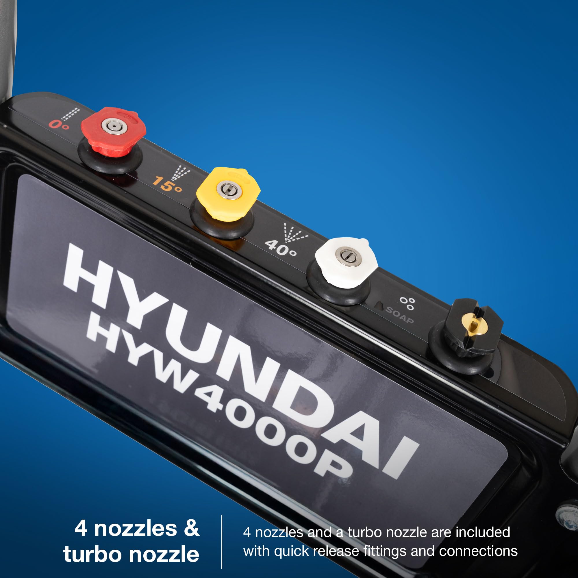 Hyundai HYW4000P nettoyeur haute pression essence 420cc 4000psi