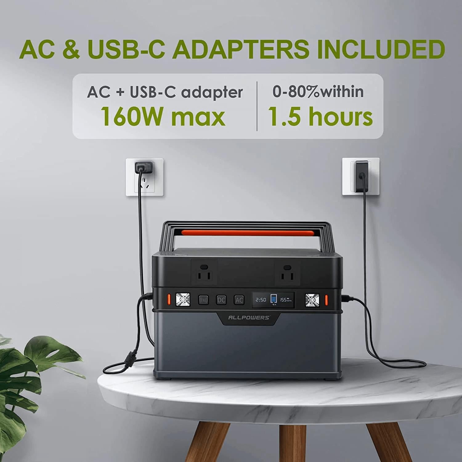 ALLPOWERS Portable Power S700 station portable 606Wh 700W