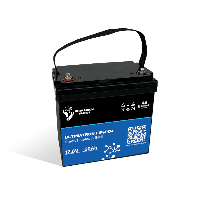 Ultimatron UBL 12.8V 50Ah Batterie Lithium Bluetooth 640Wh