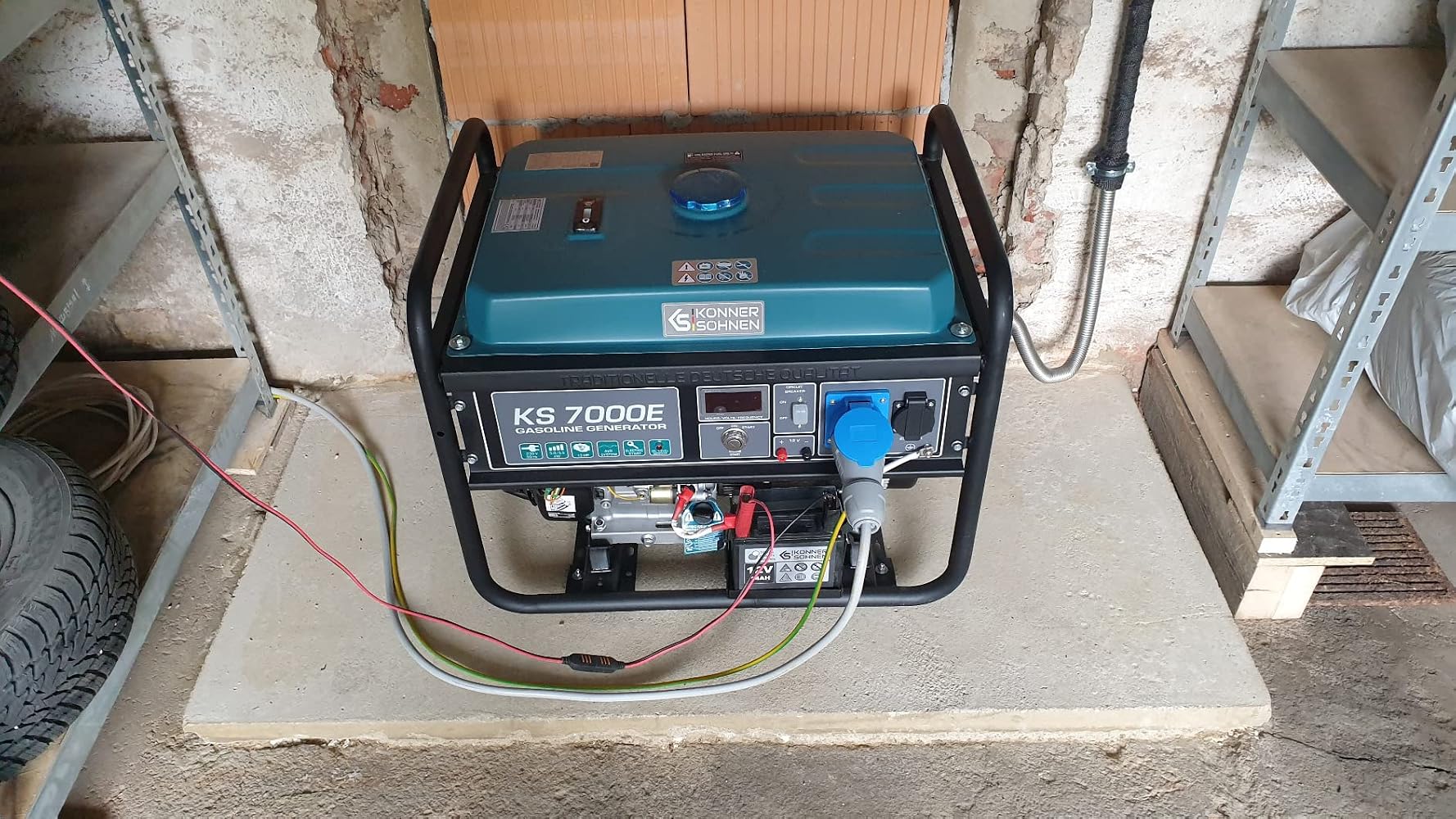 Könner & Söhnen K&S BASIC KS 7000 groupe électrogène essence 5500W AVR