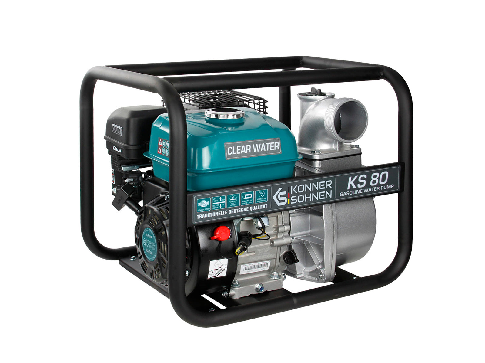 Könner & Söhnen K&S BASIC KS 80 motopompe eau claire 1000 L/min