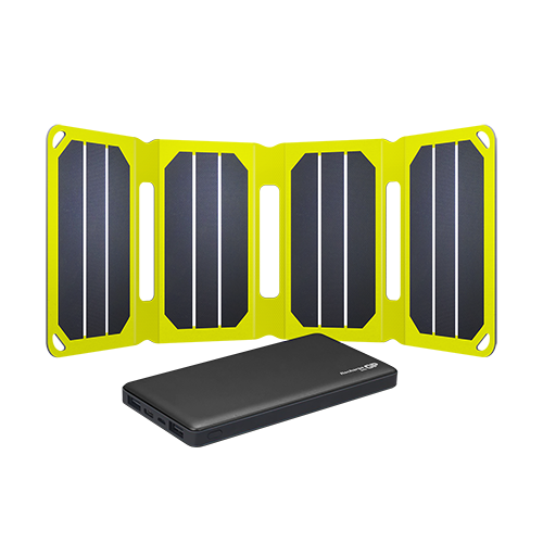 POWERTEC Baroudeur LIGHT Kit panneau 6,5W + 10000 mAh