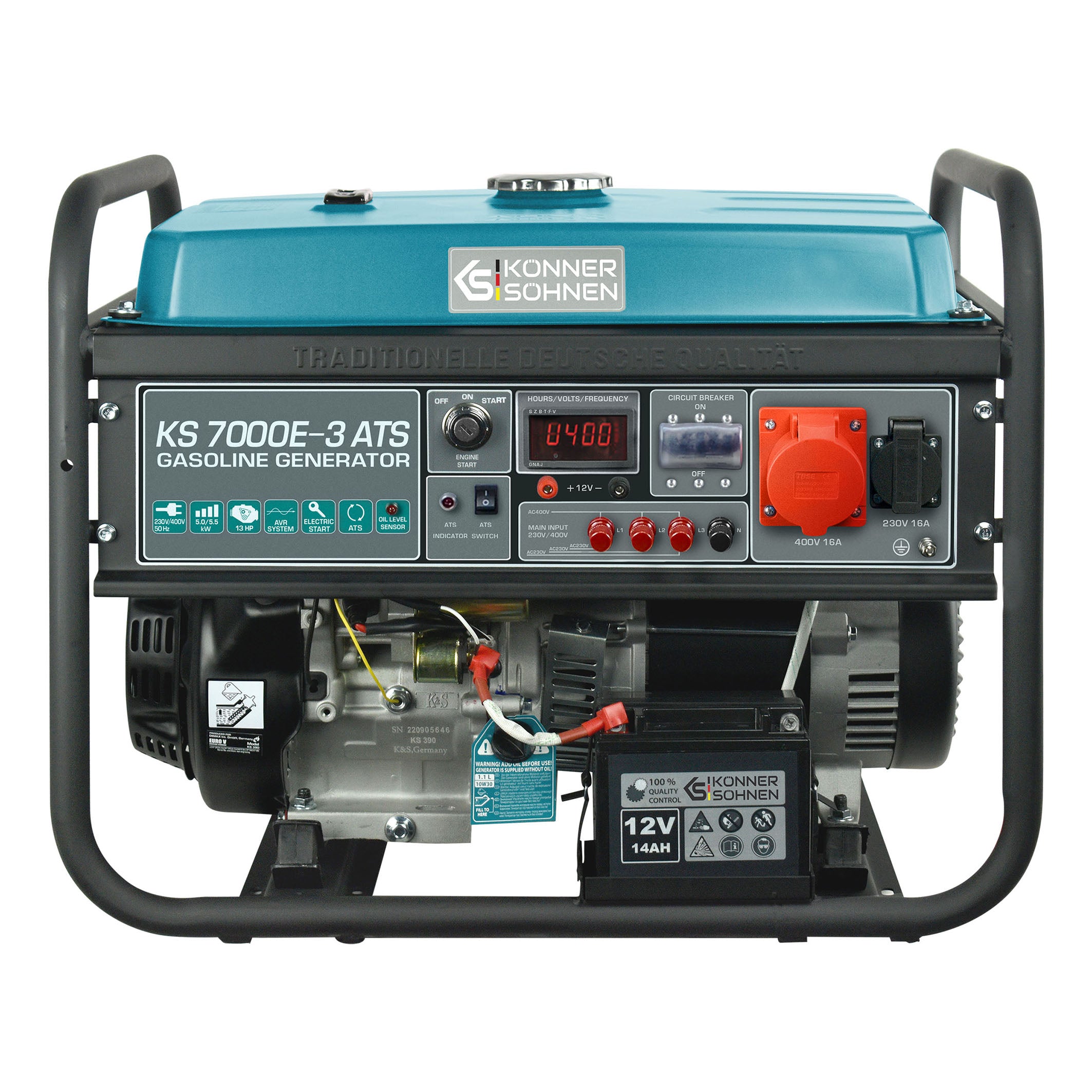 Könner & Söhnen K&S BASIC KS 7000E-3 ATS groupe essence 400V