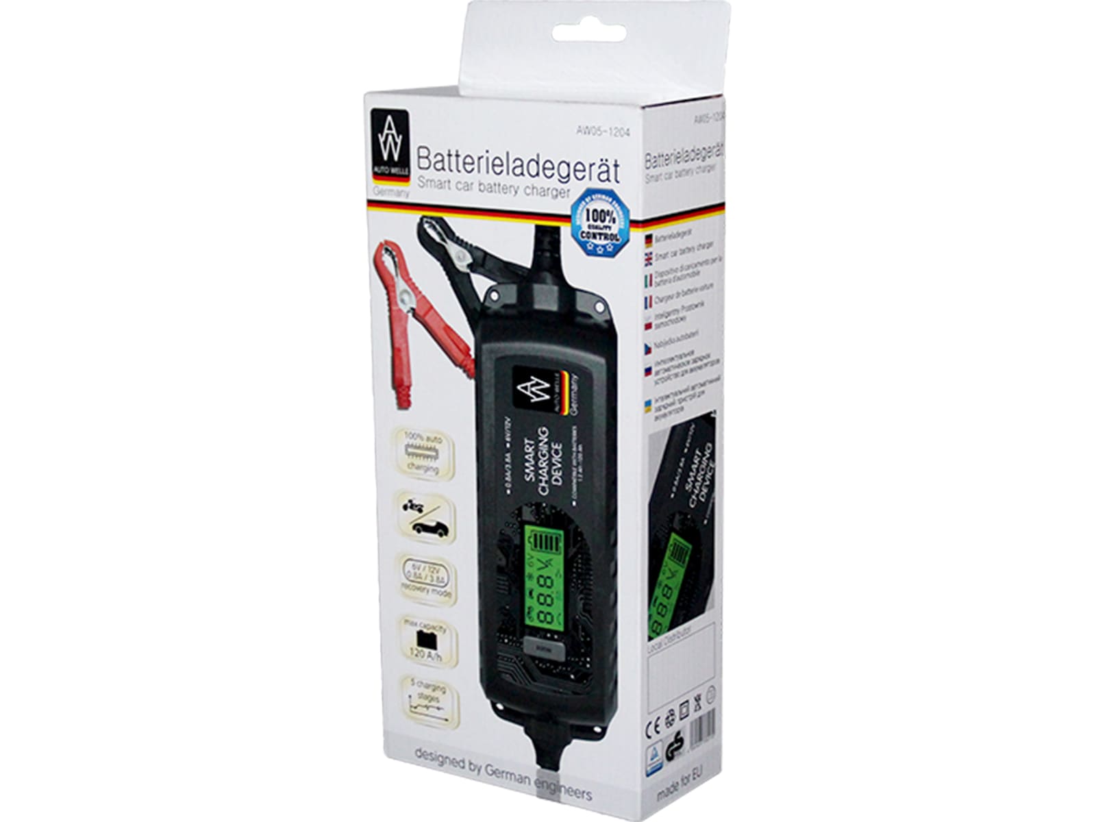 Auto Welle AW05-1204 chargeur batterie auto 6V/12V
