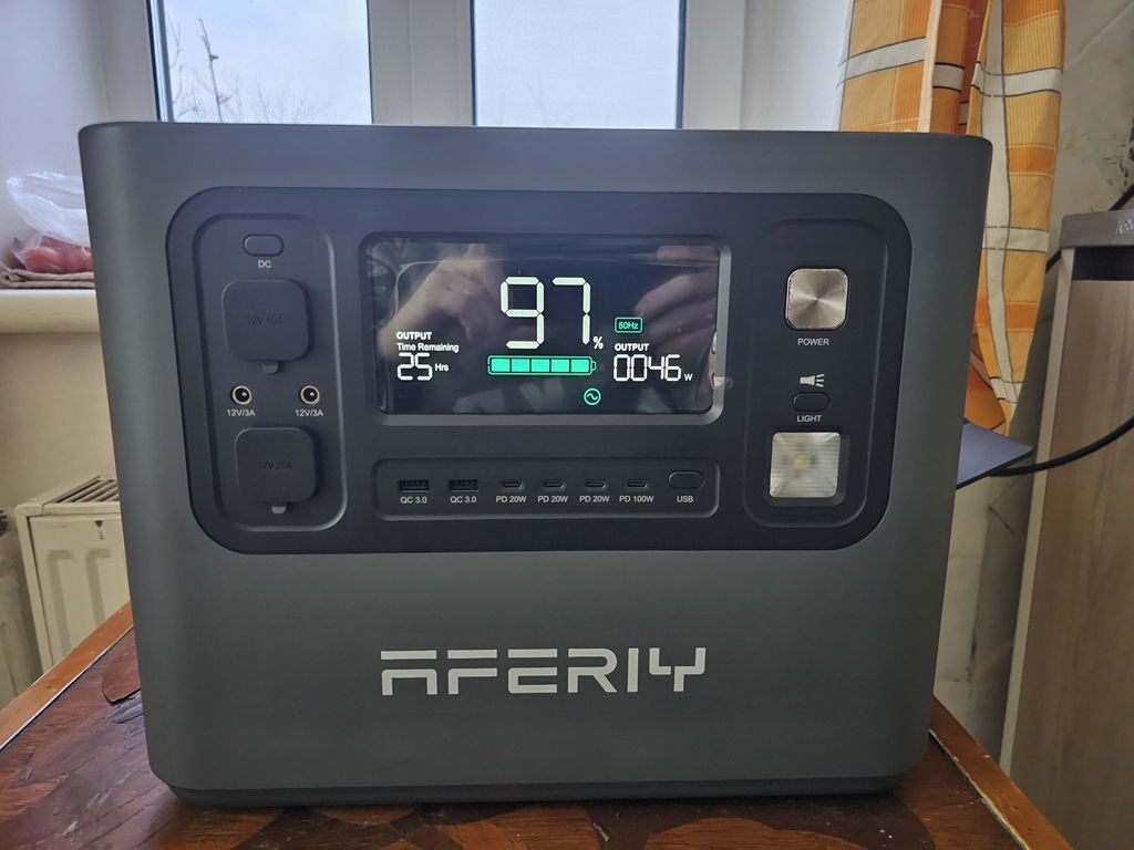 AFERIY Haven P210 station électrique portable 2048Wh 2400W LiFePO4