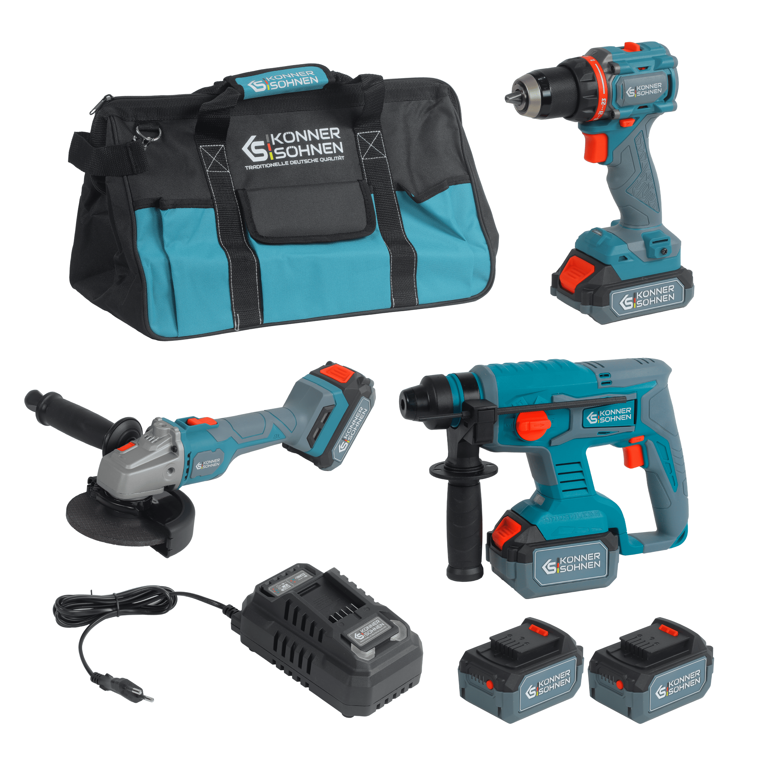 Könner & Söhnen K&S BASIC KS RHAGD 20V SET 3 coffret 3-en-1 reconditionné