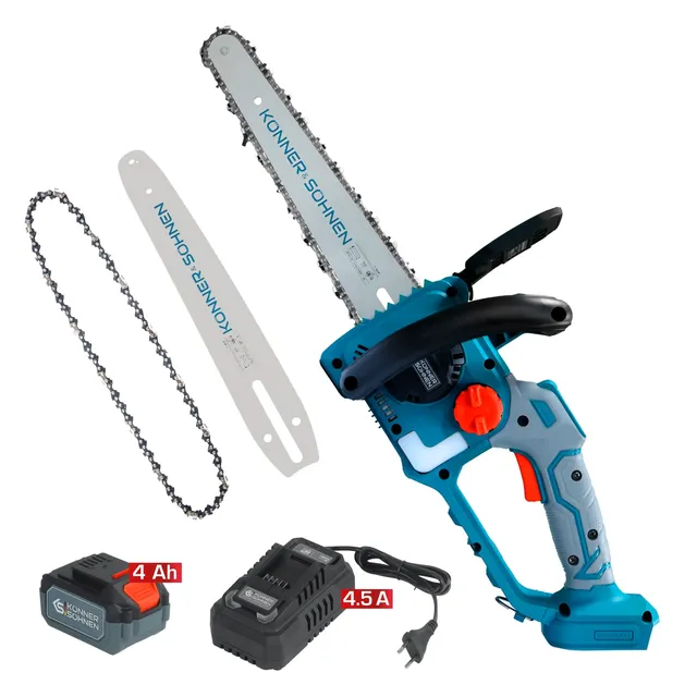 Könner & Söhnen MCS20V-12 SET scie à batterie 20V 12 pouces