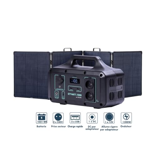 Orium Izywatt 1200 station d'énergie portable 1021Wh + 200W