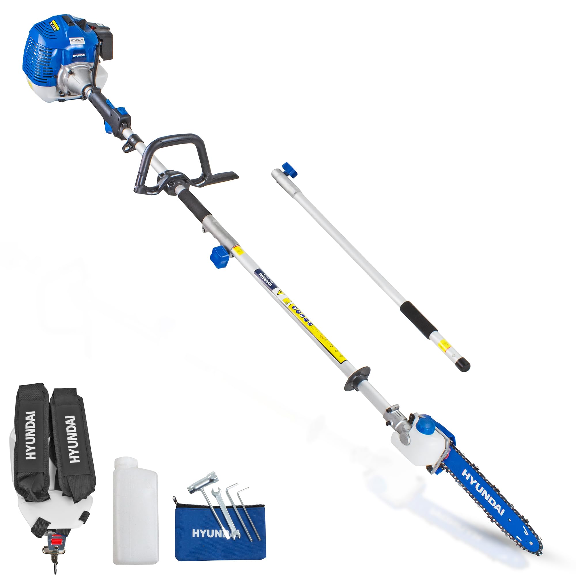 Hyundai Garden Tools HYPS5200X tronçonneuse perche 52 cc 2,7 m