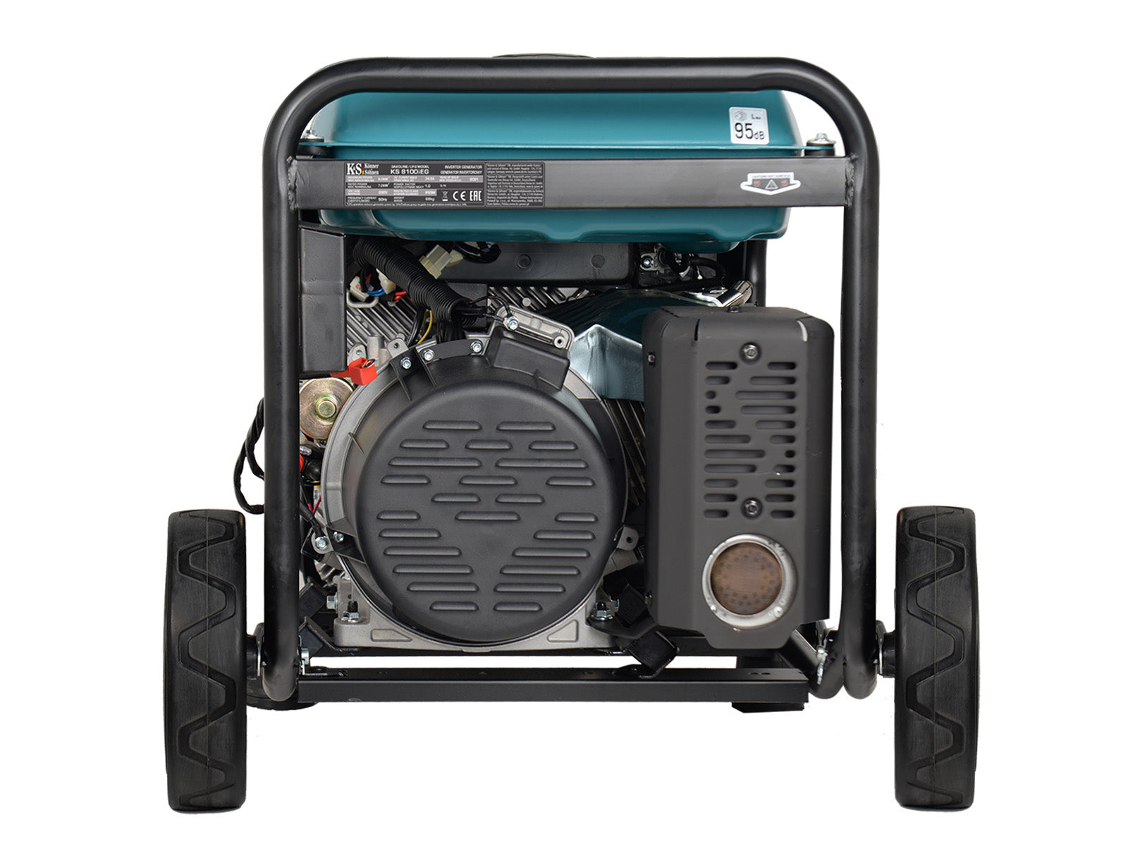 Könner & Söhnen DUAL FUEL KS 8100iEG groupe électrogène 8000 W recond.