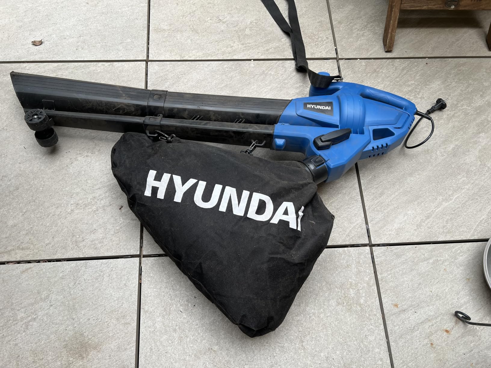Hyundai HYBV3000E3 Souffleur aspirateur broyeur 3000W 34L