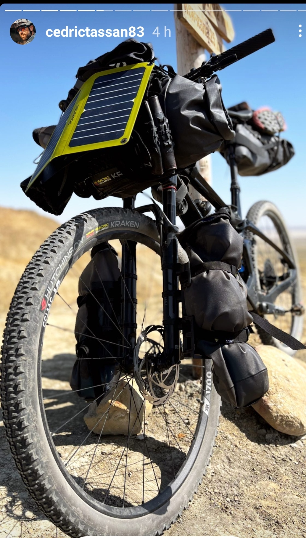 POWERTEC Bikepacker Kit PT Flap 16 + Batterie 20000 mAh