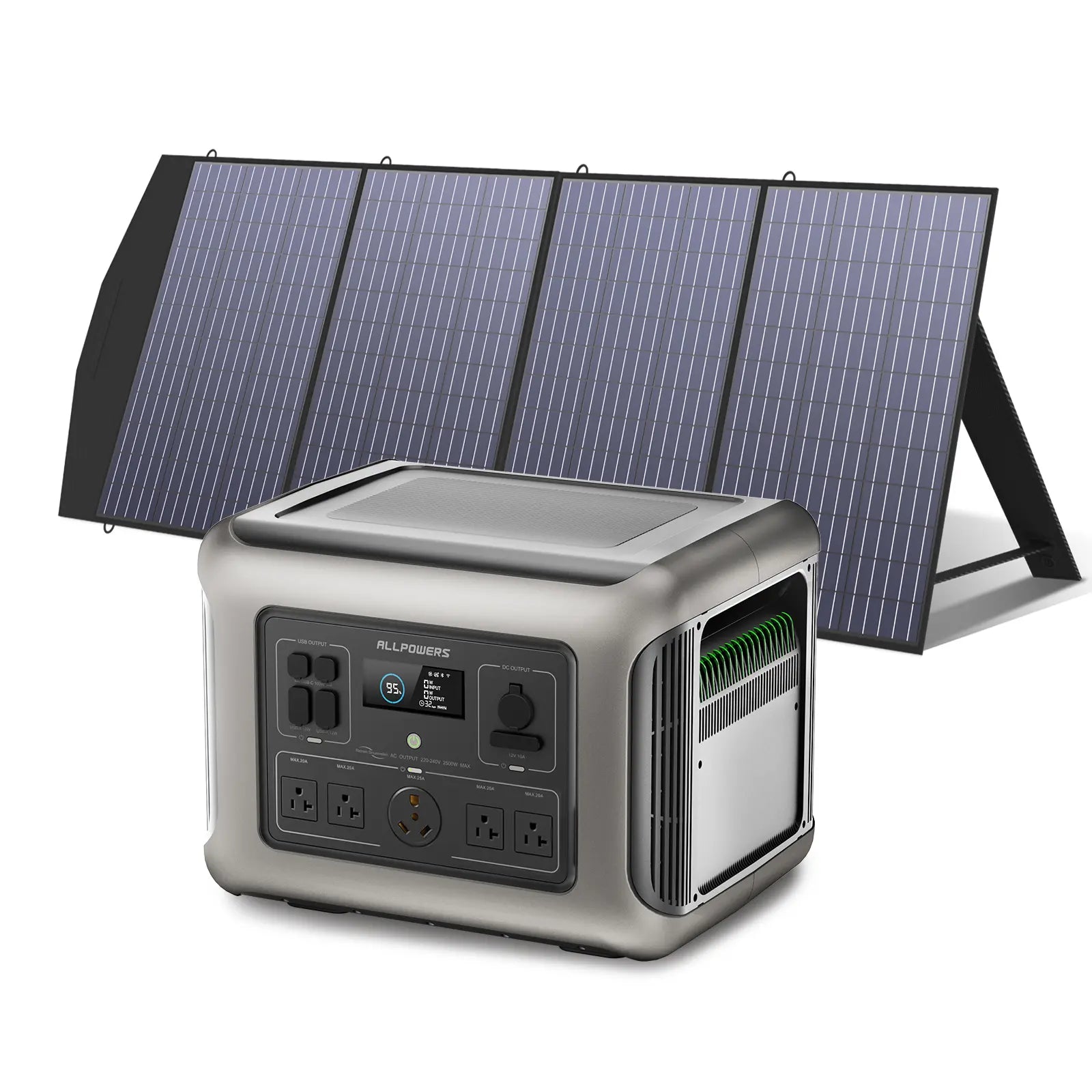 ALLPOWERS R2500 V2 station énergie 2500W 1920Wh + 200W