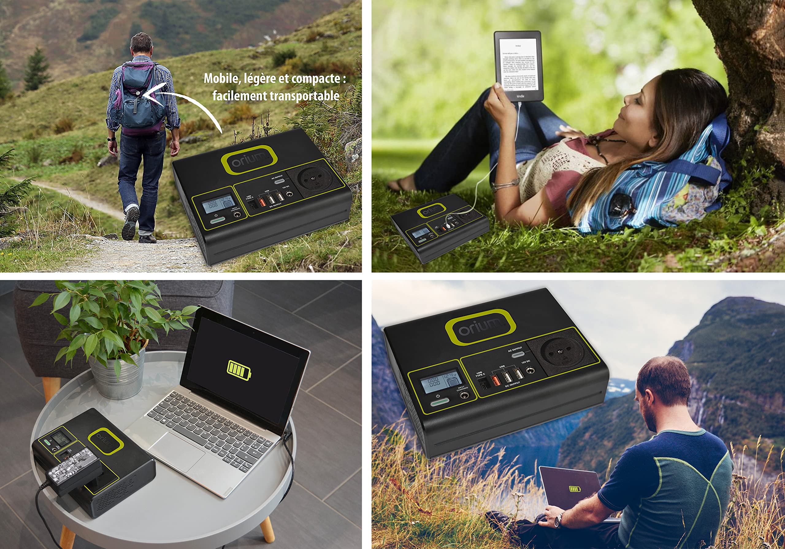 Orium Izywatt 150 station d'énergie portable 146Wh 150W + panneau 30W