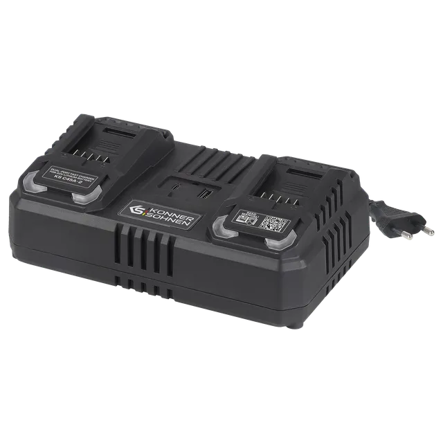 Könner & Söhnen K&S BASIC KS C45A-2 chargeur double 20V