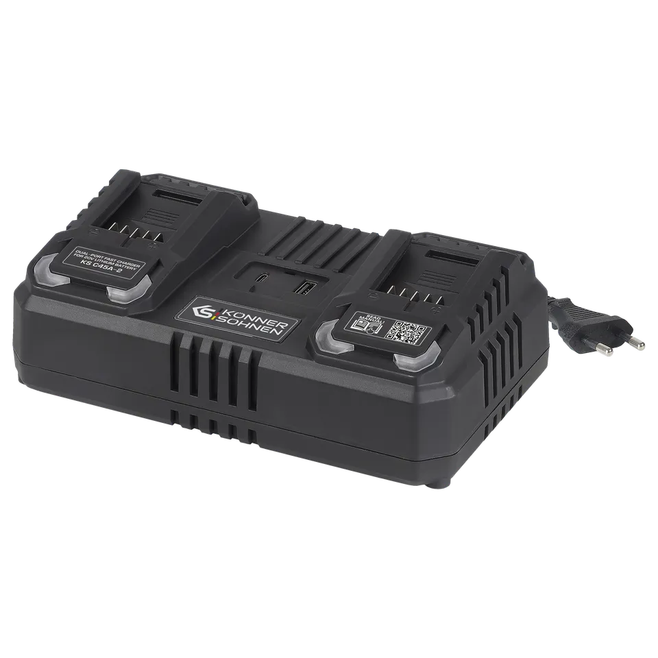 Könner & Söhnen K&S BASIC KS C45A-2 chargeur double 20V
