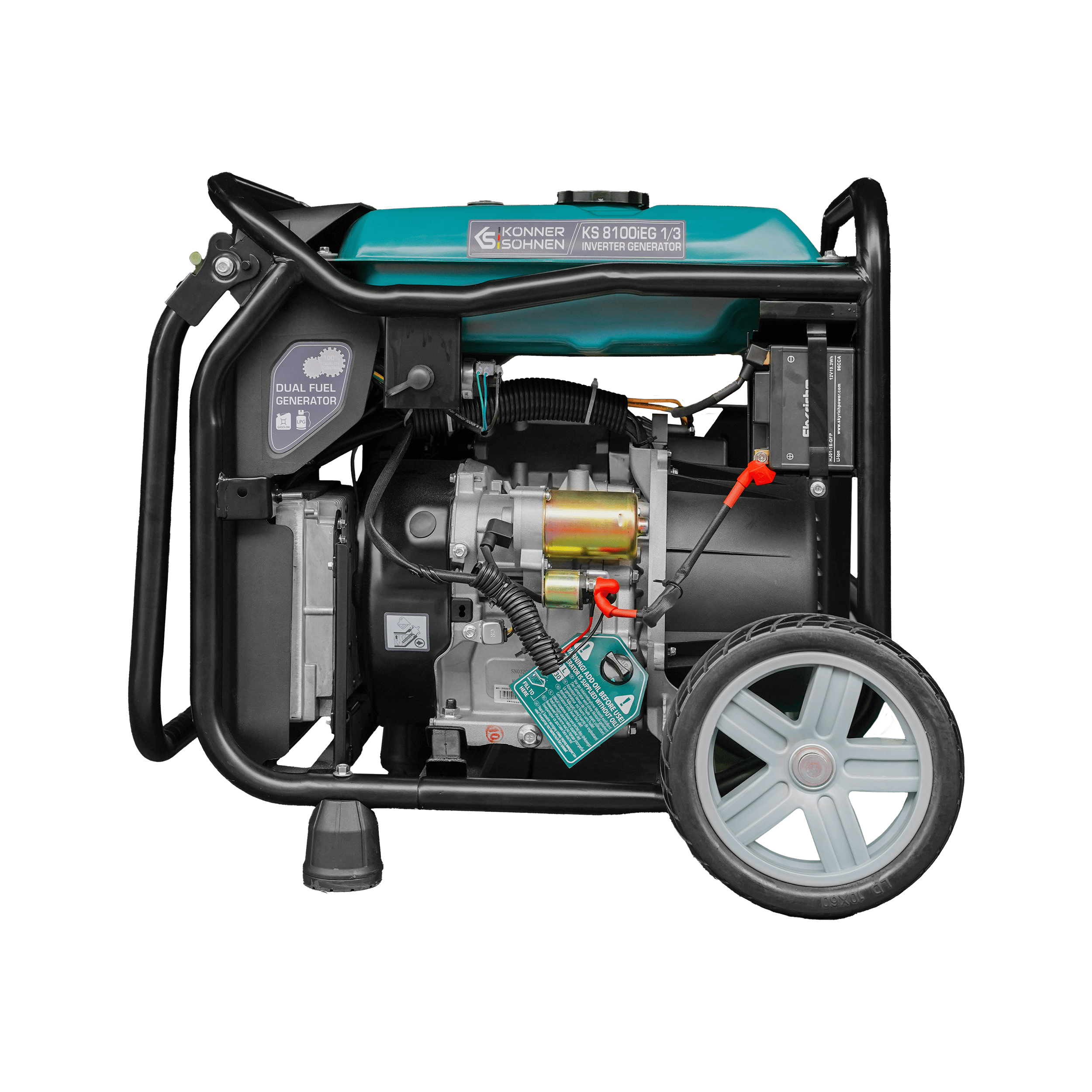 Könner & Söhnen DUAL FUEL KS 8100iEG groupe électrogène 8,5 kW