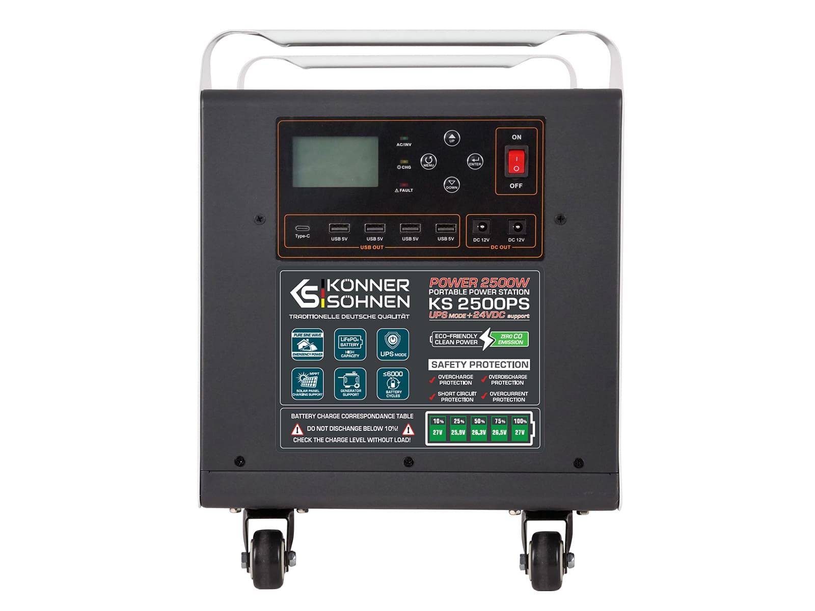Könner & Söhnen K&S BASIC KS 2500PS station énergie portable reconditionné