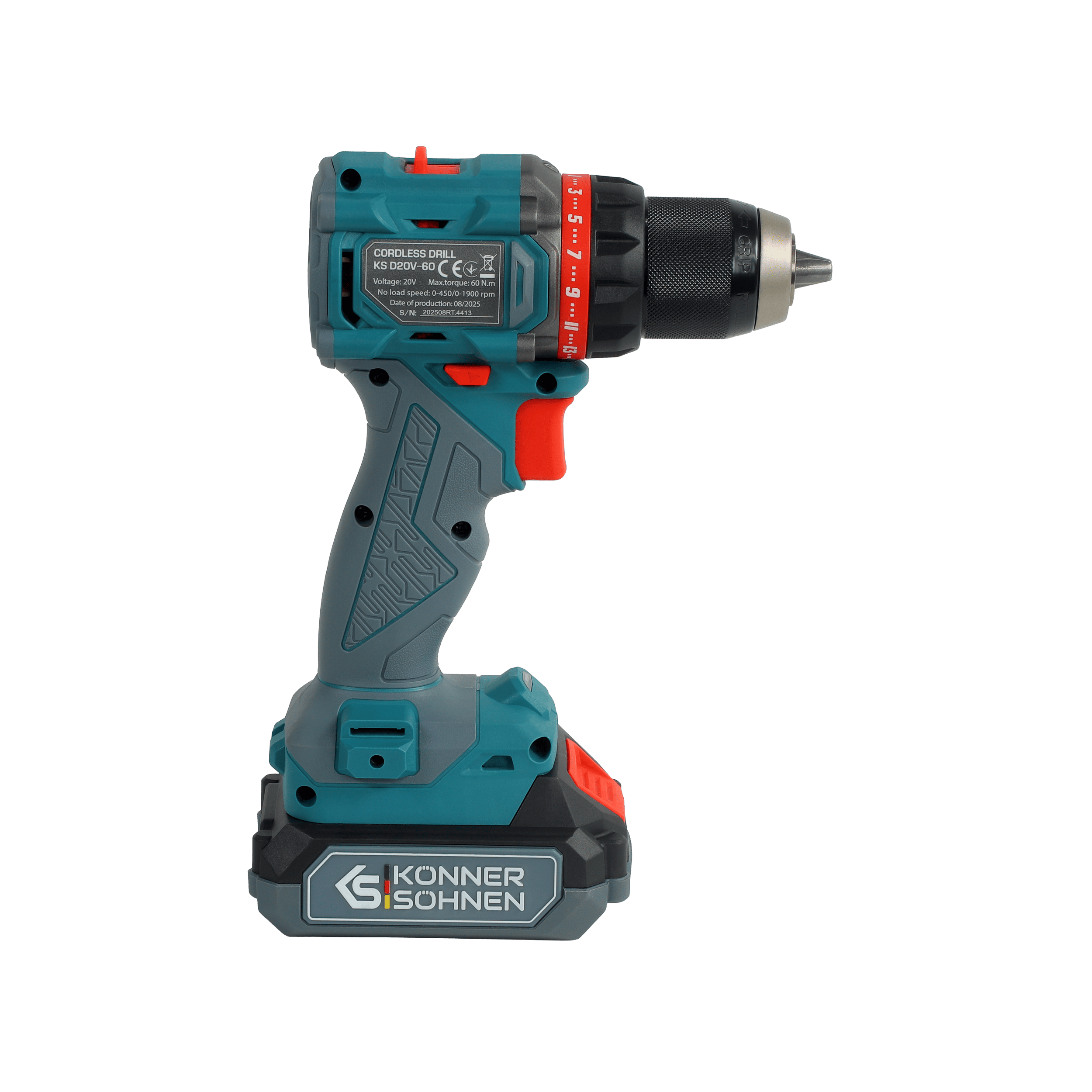 Könner & Söhnen K&S BASIC KS ID20V-60 perceuse sans fil 20V Kit
