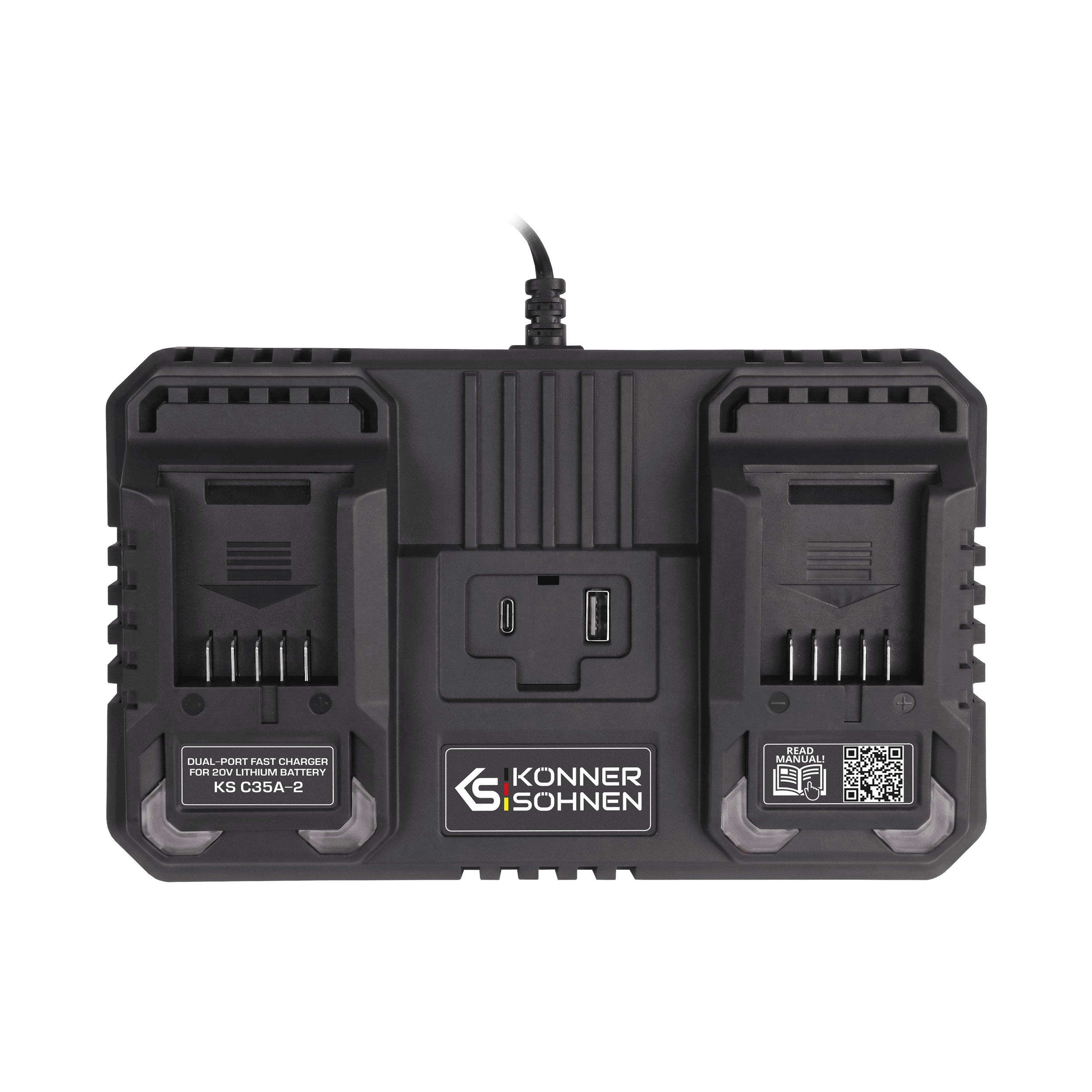 Könner & Söhnen K&S BASIC KS C35A-2 chargeur double 20V