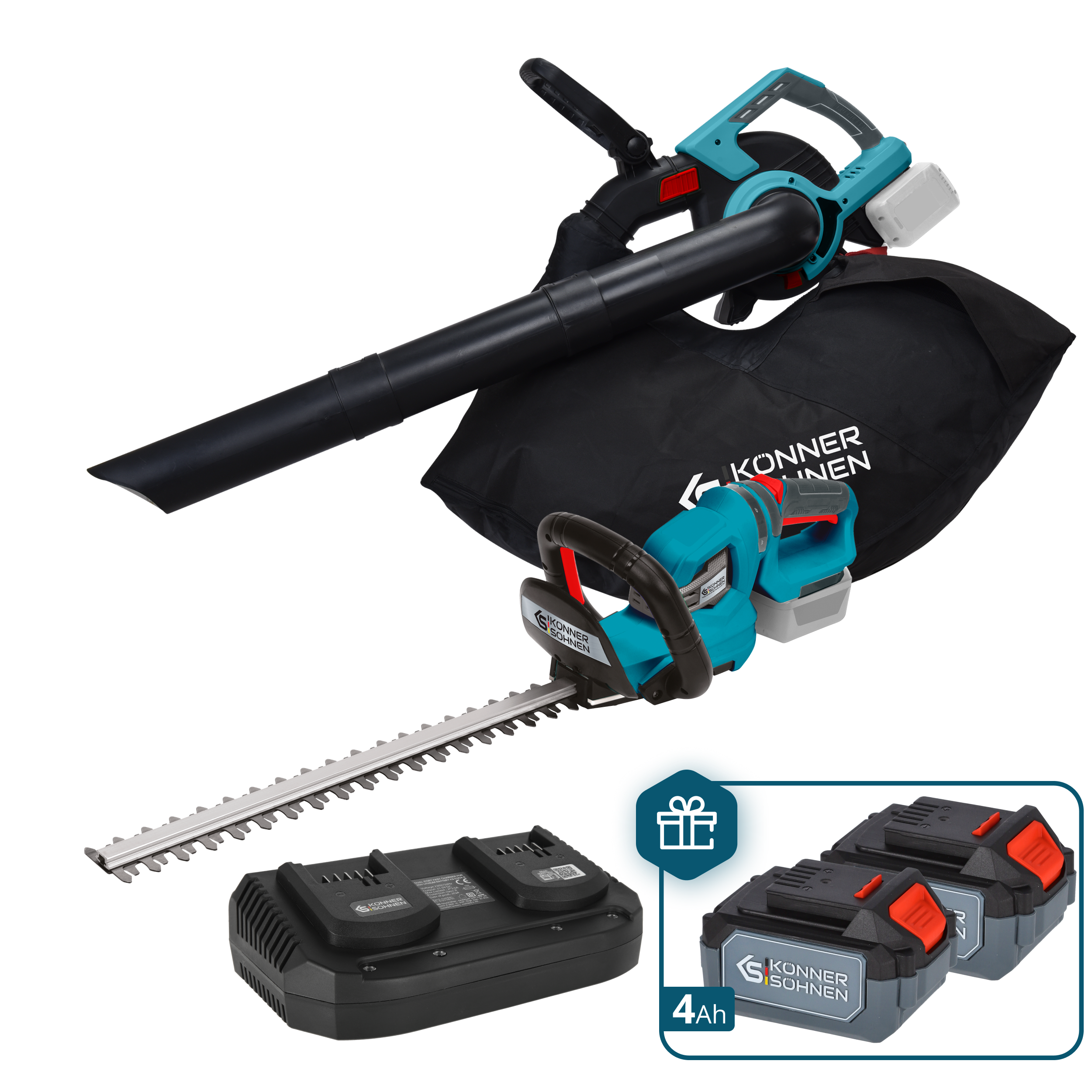 Könner & Söhnen K&S BASIC KS LBV-HT-SET taille-haie 20V kit