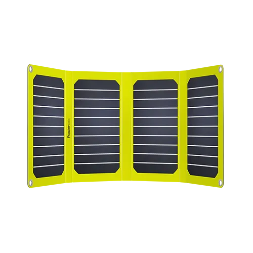 Powertec PT Flap 21W chargeur solaire pliable USB-C 12V