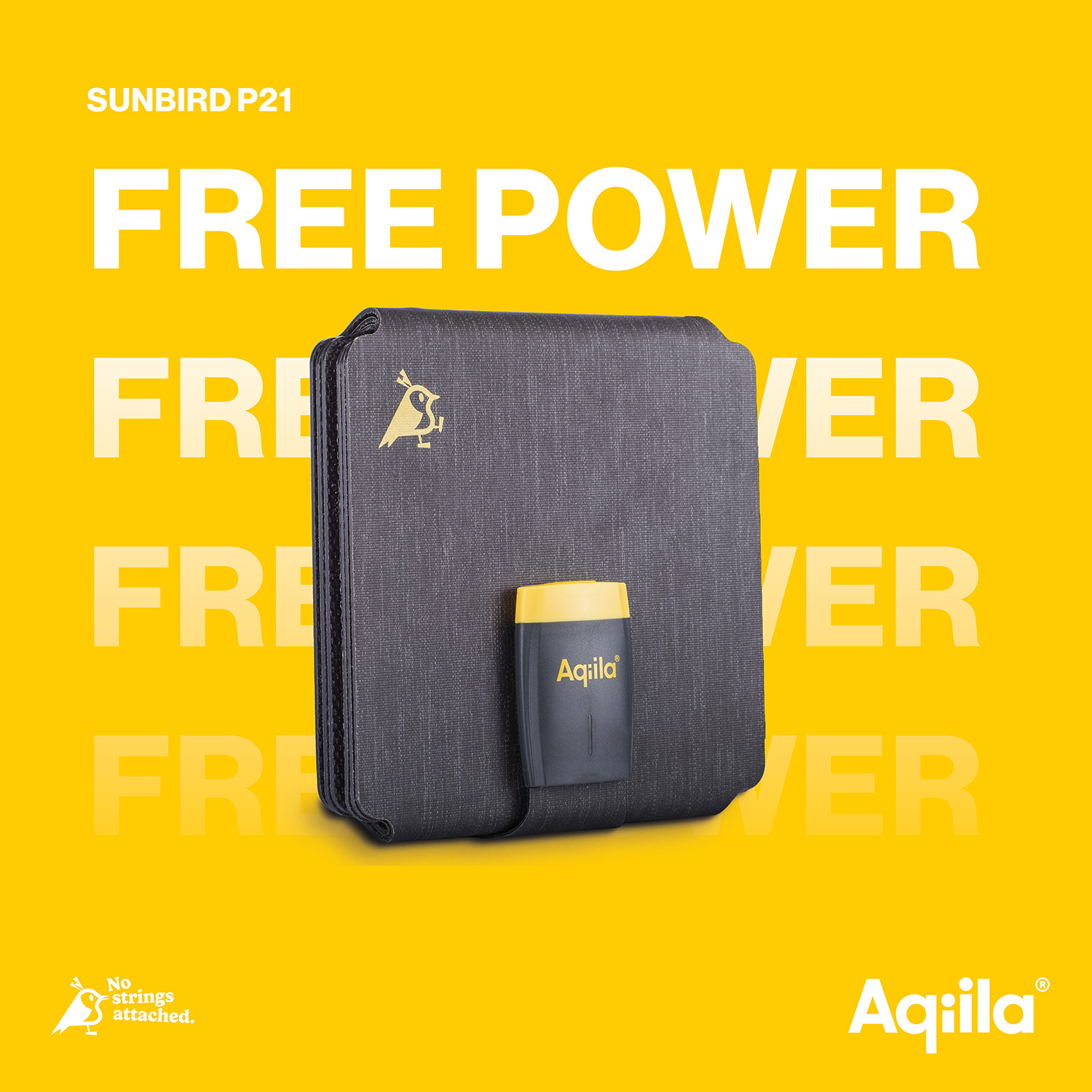 Powertec Aqiila Pocket 21 chargeur solaire USB-C 21W 600g