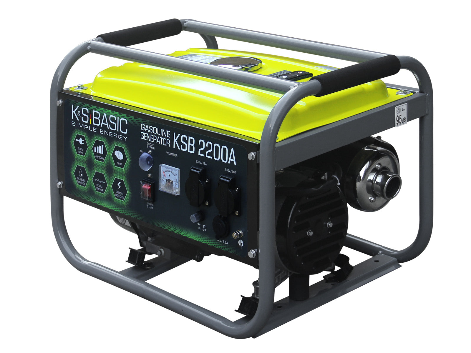 Könner & Söhnen KSB 2200A groupe électrogène essence 2,2 kW