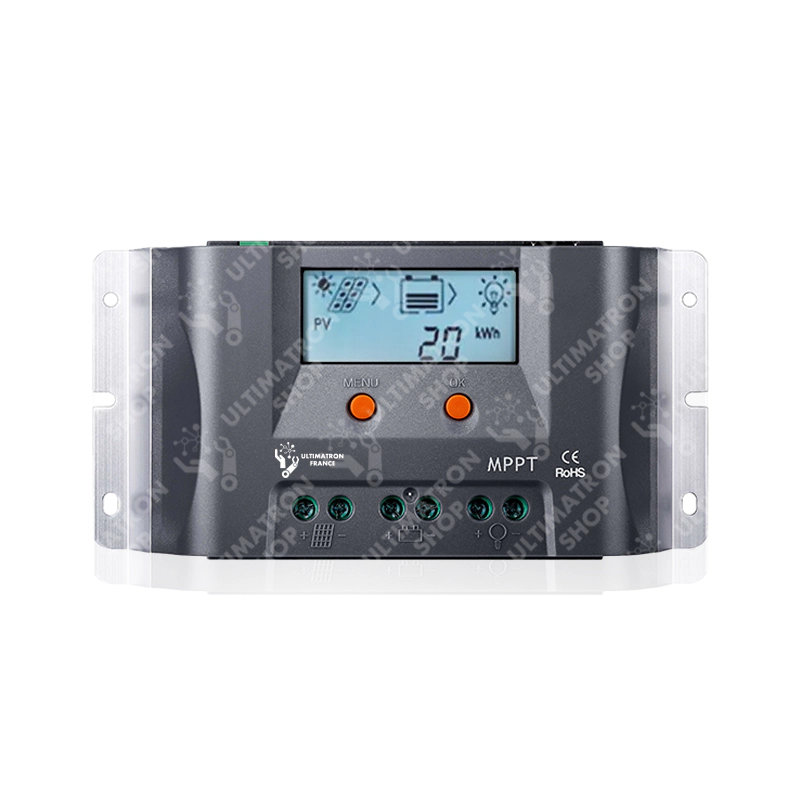 Ultimatron MPPT 10A Régulateur de Charge Solaire 12V