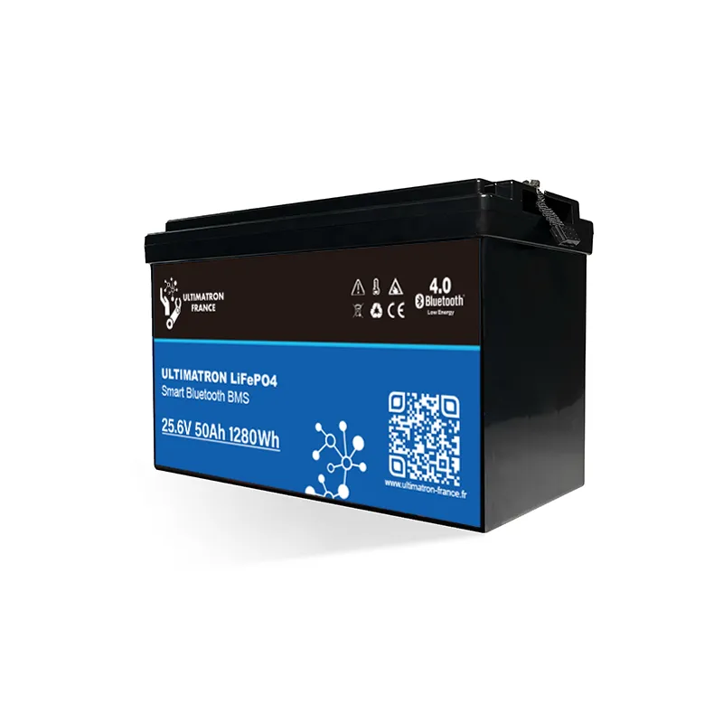 Ultimatron Batterie lithium UBL 25,6V 50Ah LiFePO4 Bluetooth