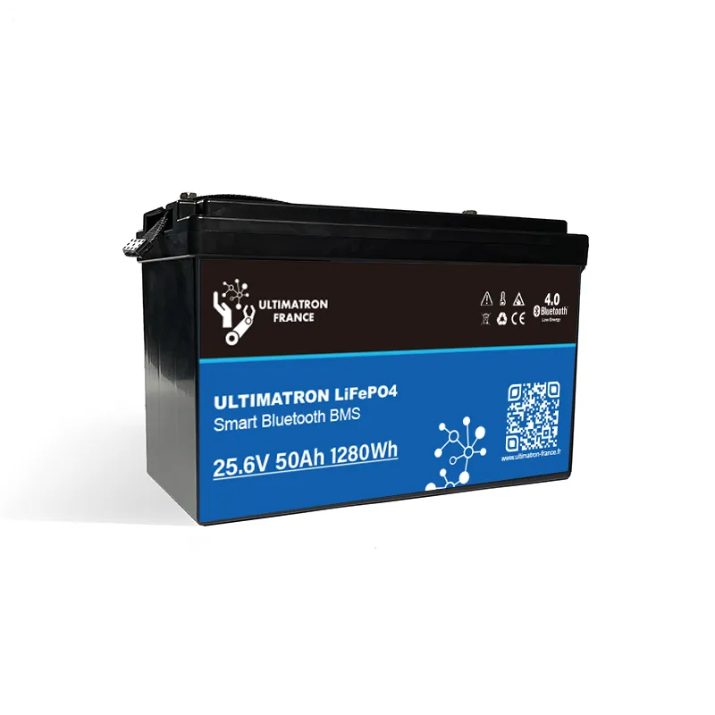 Ultimatron Batterie lithium UBL 25,6V 50Ah LiFePO4 Bluetooth