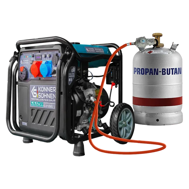 Könner & Söhnen DUAL FUEL KS 8100iEG groupe électrogène 8,5 kW