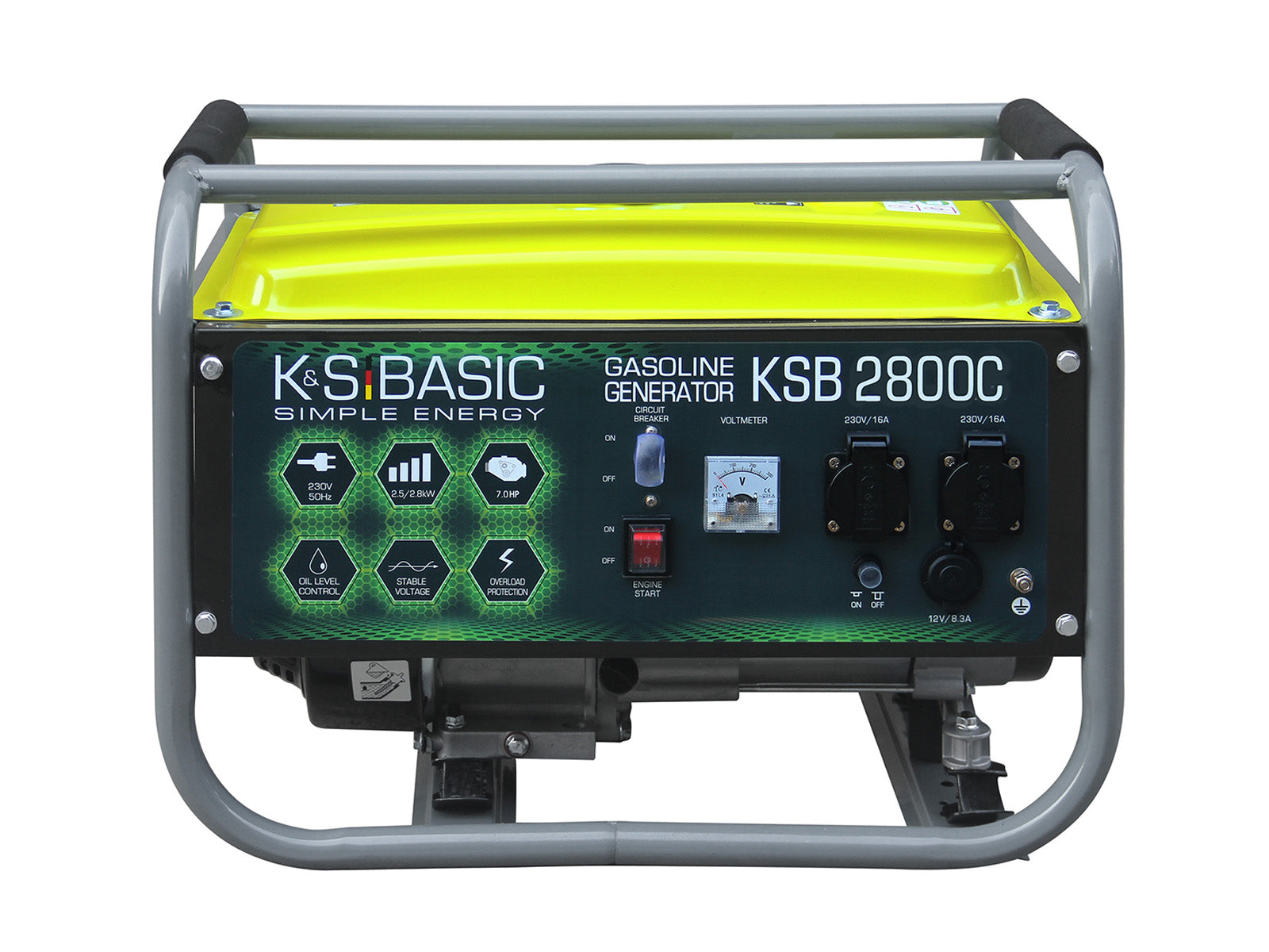 Könner & Söhnen KSB 2800C groupe électrogène essence 2,8 kW AVR