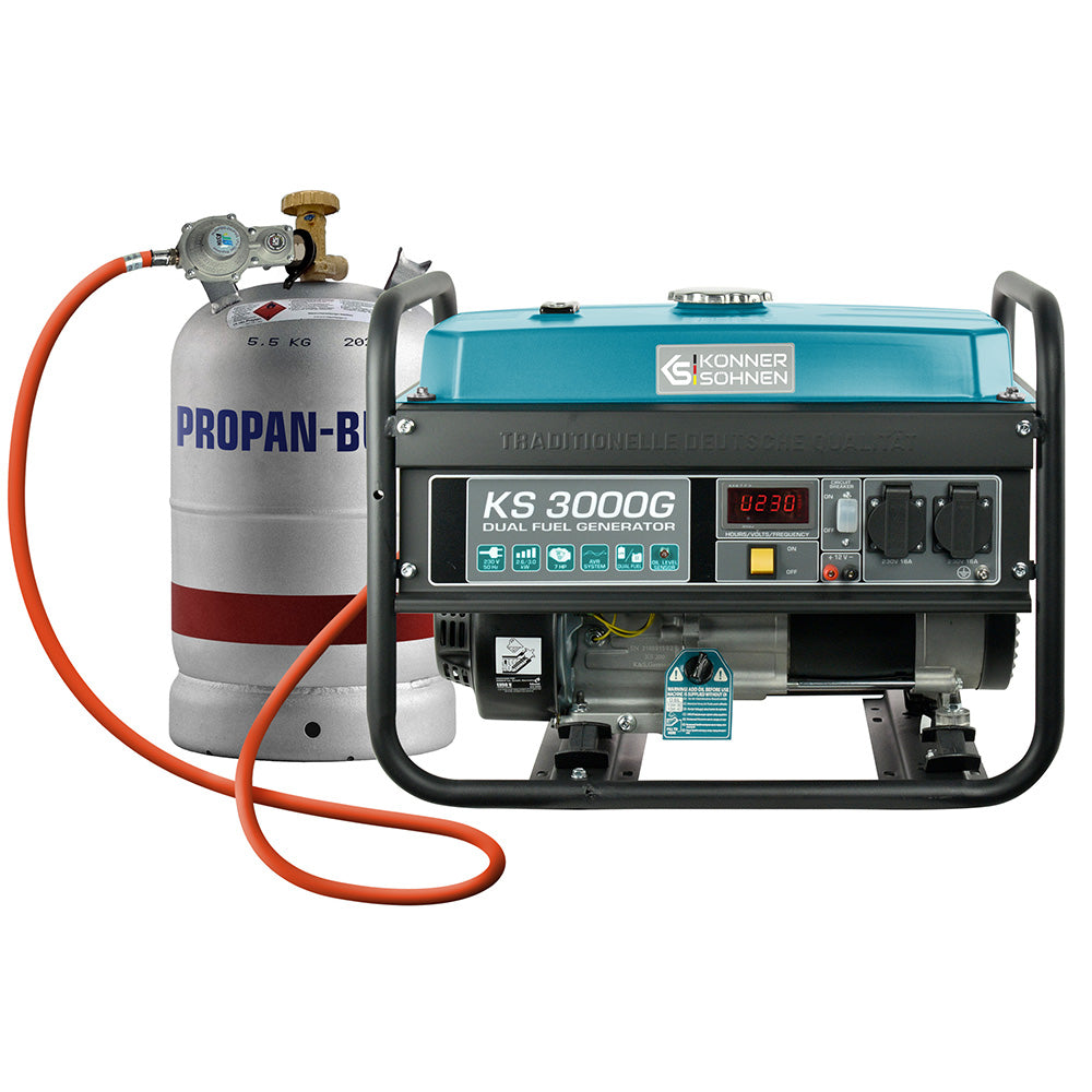 Könner & Söhnen KS 3000G groupe électrogène gaz-essence 3 kW